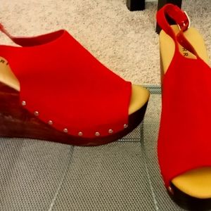 Torrid Suede Like Wedges